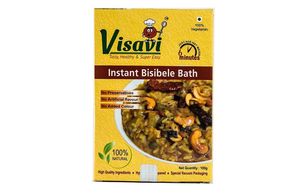 Visavi Instant Bisibele Bath    Box  100 grams